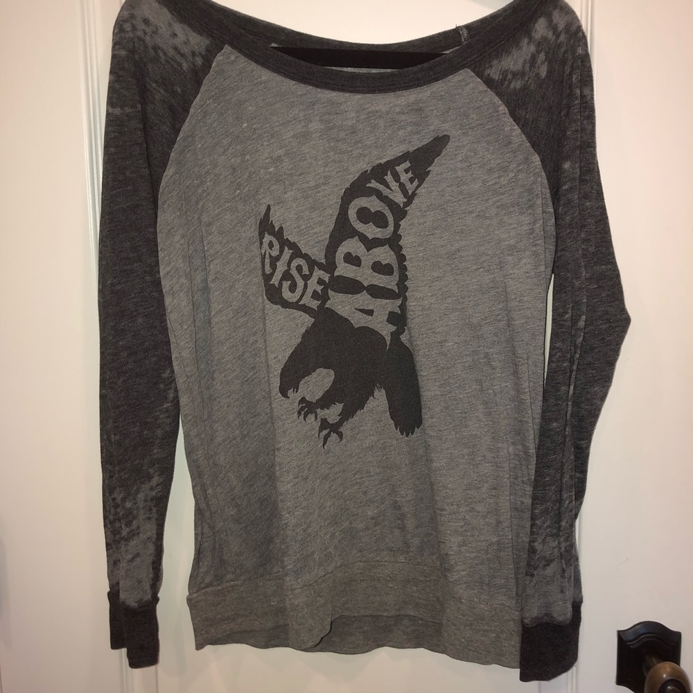 Soft off shoulder sweater